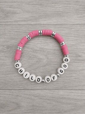 Kids 'Child of God' Beaded Bracelet